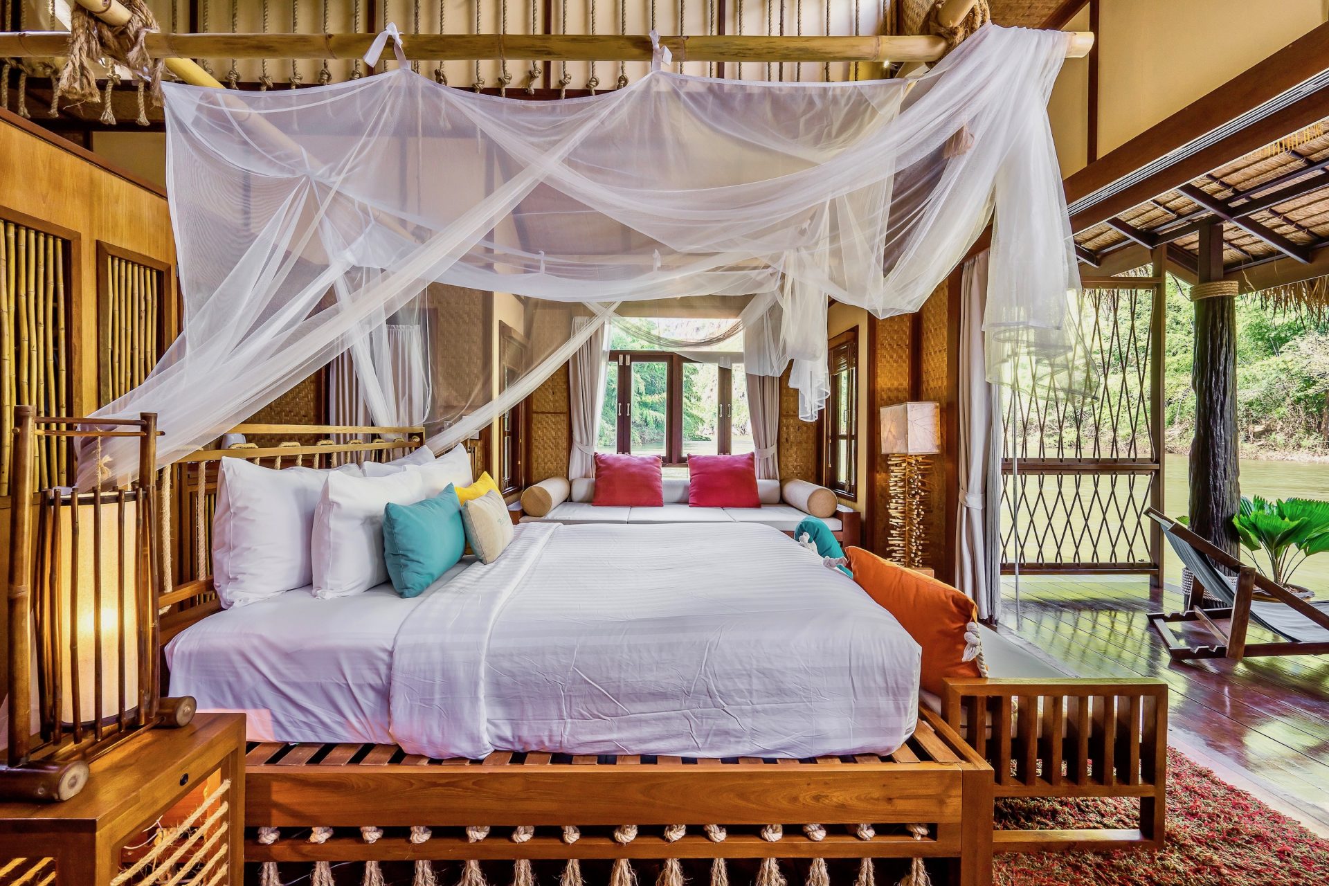 Luxury Floating Villas In Kanchanaburi FloatHouse River Kwai